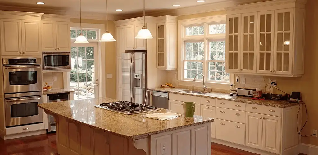 Custom cabinet door installation and kitchen upgrade in Indianapolis, IN